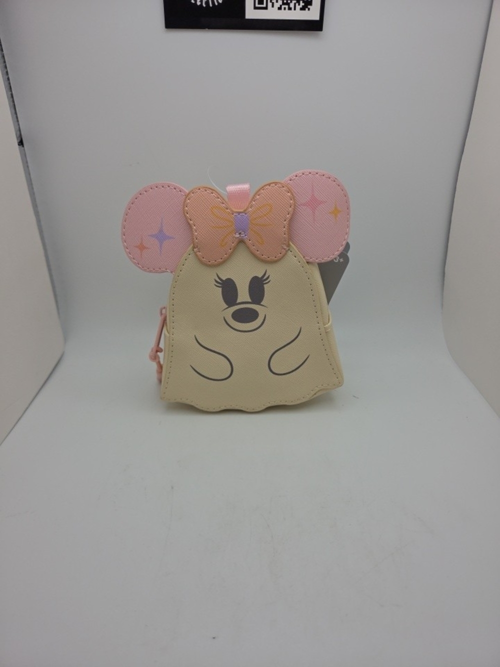 Disney Kids Minnie Ghost Crossbody Bag in Pink and Cream